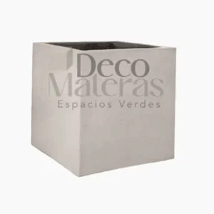 matera cubica en cemento 50